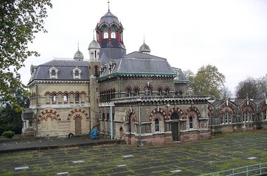 Abbey Mills pompstation in Londen 